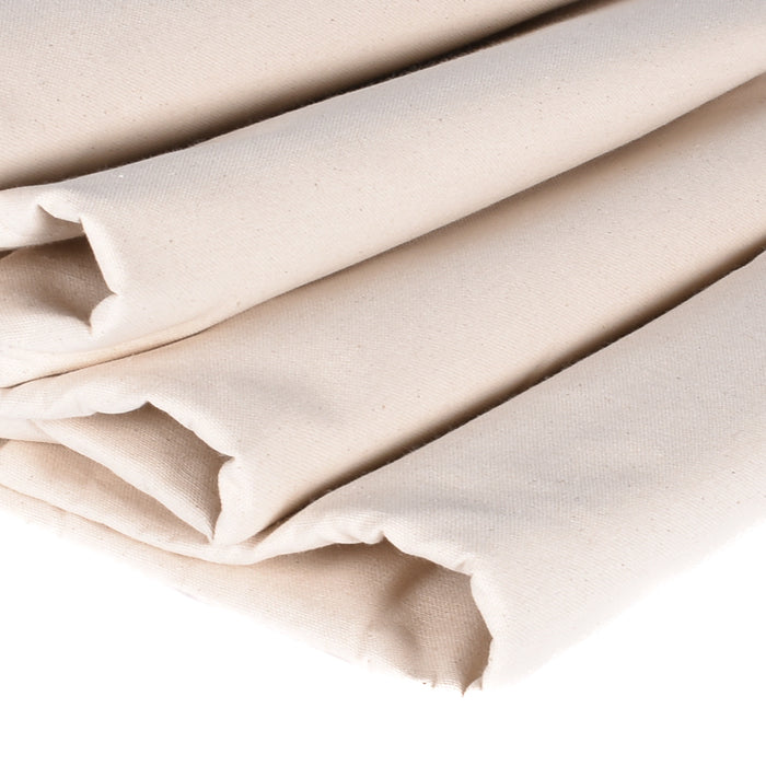 100% Natural Cotton Canvas Fabric - 63in Wide x 3yds Long (10oz)