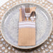 Natural, Burlap, cutlery holder